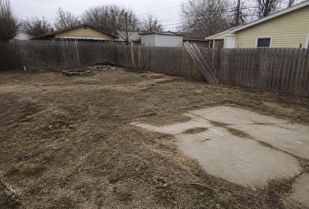 Full backyard rebuild before renovation